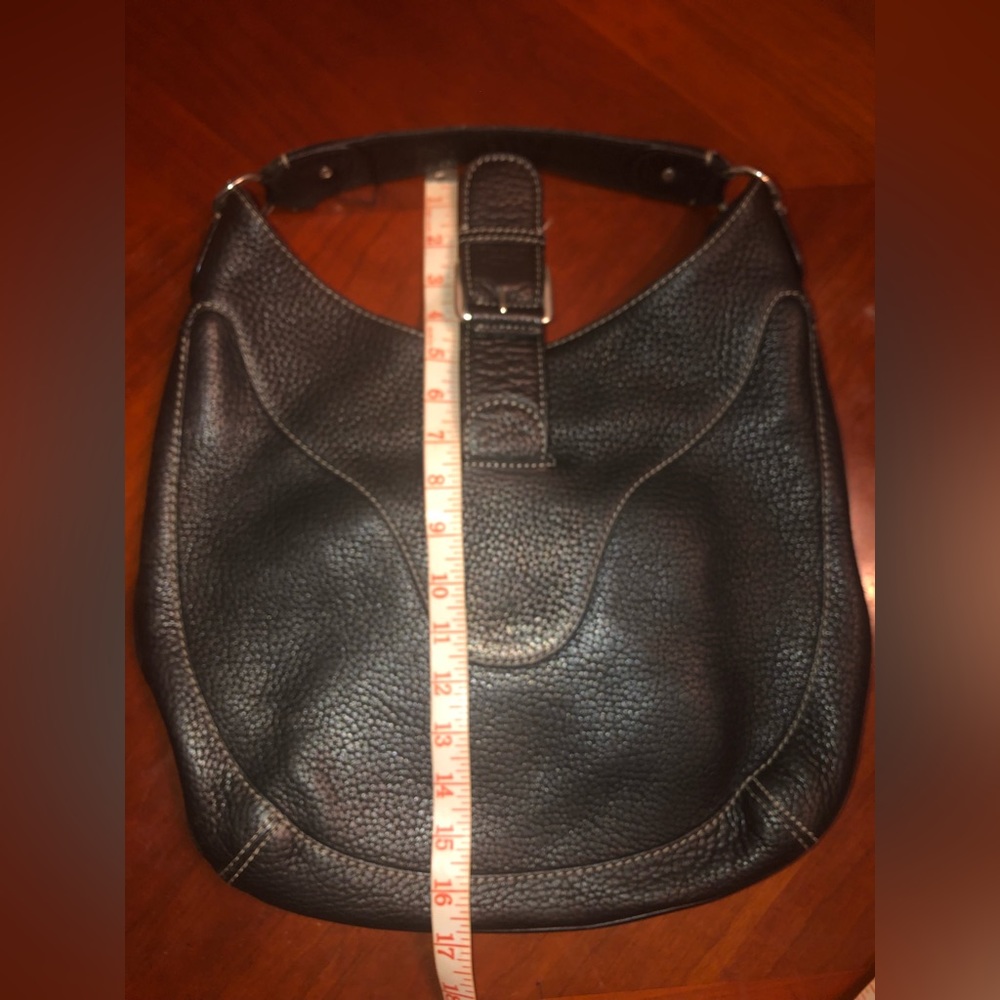 Vintage Michael Kors Bags | Michael Kors Black Leather Hobo preloved - Picture 8 of 15